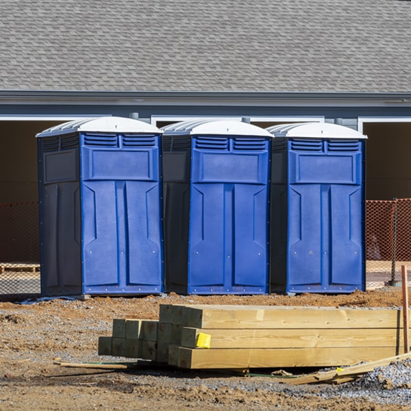 how can i report damages or issues with the porta potties during my rental period in Lonsdale Arkansas